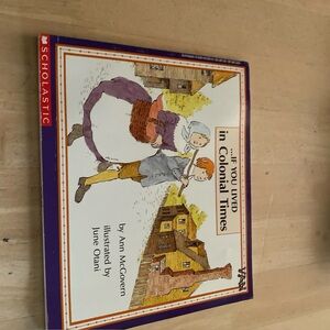 If You Lived in Colonial Times by Ann McGovern 1992 Softcover (scholastic)